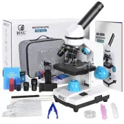 HSL Microscope for Kids,40X-2000X monocular Microscopes for Adults Students B...