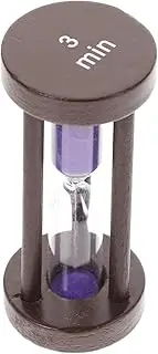 iplusmile Visual Timer for Boys and Girls Wooden Sand Hourglass Countdown for Toothbrushing Bath Random