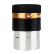 "SVBONY Lens 4mm Wide Angle 62°Aspheric Eyepiece HD Fully Coated for 1.25"" 31.7mm Astronomic Telescopes -Black"