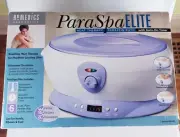 Homedics ParaSpa Elite Paraffin Bath Heat Therapy Auto Timer PAR-270
