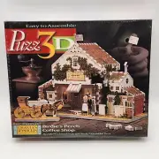 3D Puzzle Charles Wysocki's Americana Birdie's Perch Coffee Shop Sealed