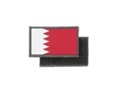 Flag patch printed badge country bahrain