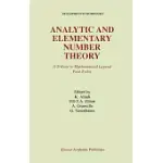 ANALYTIC AND ELEMENTARY NUMBER THEORY: A TRIBUTE TO MATHEMATICAL LEGEND PAUL ERDOS : THE RAMANUJAN JOURNAL VOLUME 2, NOS 1/2, 19