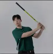 Golf Swing Trainer ONE Plane Heoseok Pro Training Aid Equipment Backswing Impact