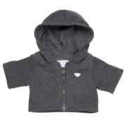 Build-A-Bear Workshop | Charcoal Grey Zip Hoodie | AU Stock