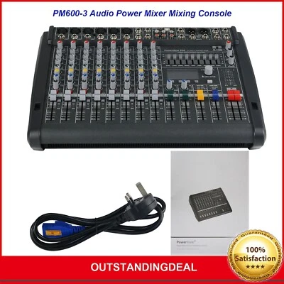 PM600-3 Audio Power Mixer Mixing Console for Dynacord DJ Professional Stage ot25