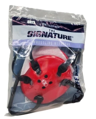 Cliff Keen The Signature Wrestling Headgear - E58 - Red