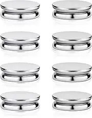 [PEUTIER] 8pcs Hijab Magnetic Pins, Multi-Purpose Magnetic Scarf Clip Strong Pinless Brooch Magnetic No-Snag Scarf Magnetic Clasp Magnetic Brooch Pin for Woman Hijabs Scarves Clothes