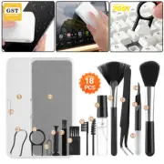 18x Keyboard Cleaning Set Mobile Phone Laptop Cleaning Crevice Brush Descaling