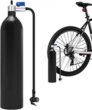 Bike Inflator | Vacuum Tire Booster Cylinder - 200PSI Portable Tyre Compressor Pump Vacuum Inflator for Mountain Road Bicycles Cyclists