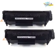 2PK Q2612A 12A Black Toner Cartridge for HP LaserJet 1012 3050 3052 3055 M1319