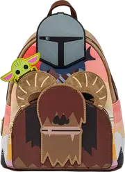 Loungefly Star Wars The Mandalorian Bantha Ride Mini Backpack - New, With Tags