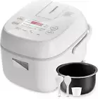 Mini Rice Cooker, 3 Cups Uncooked Small Rice Cooker, Steamer & Warmer, with Fuzz