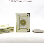 THE BOOK OF YGGDRASIL 1:12 Scale Miniature Readable Illustrated Book Thor Marvel