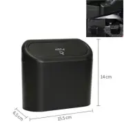 Portable Car Trash Can Garbage Dust Case Holder Box Litter Bin Storage Organizer (for: Fiat)