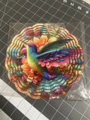 Humming Bird Wind Spinner 8”