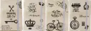 A7 Hard Cover Mini Notebook/Journal with Inspirational Wording -96 pgs-10.5x7.5
