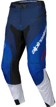 Alpinestars Pro-Dura, textile pants , color: Dark Blue/Light Blue/White , size: 40