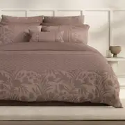 Sheridan Erena Quilt Cover Set in Walnut Size: Super King Cotton