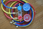 Manifold Gauge+5ft Hose Set Home HVAC Service Charging Diagnosis Recovery Tool