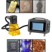 SFX 20W Portable Plug-in Laser Marking Machine Laser Metal Wood Engraver Maker