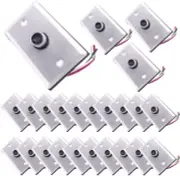 24pcs Photocell Thermal Type Light Sensor Wall Plate Dusk to Dawn Wire-in Switch