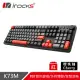 irocks K73M PBT 灣岸灰 機械式鍵盤-Cherry 紅軸