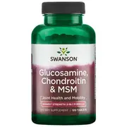 Swanson Ultra Joint Care with Glucosamine, MSM & Chondroitin 120 Softgels