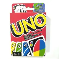 在飛比找蝦皮購物優惠-UNO遊戲卡 UNO Card 內含新功能話事卡 英文版 台