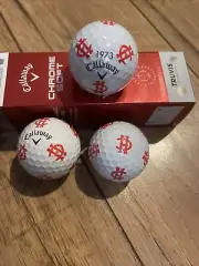 Callaway Chrome Soft Truvis Hobble Creek Golf Course New Golf Balls (3) 1 Sleeve