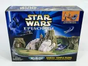 Star Wars Micro Machines Episode 1 Naboo Temple Ruins Gungan Playset Boss Nass +