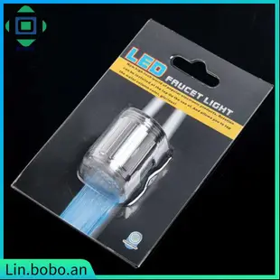 Temperature Change Sensor Faucet Sprayer Glow LED 3 Color Li