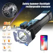 Super Bright Tactical LED Flashlight Rechargeable Camping Multifunctional Torch