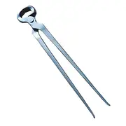 16-Inch Hoof Nipper - Premium Vanadium Steel Farrier Tool with Dull Finish for Precision Horse Hoof Trimming, Rust-Resistant, Ergonomic Grip, and Long-Lasting