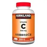 在飛比找Costco好市多優惠-Kirkland Signature 科克蘭 維他命C錠 5