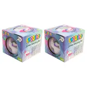 2PK Smooshos Jumbo Ball Morphing Color Squishy Squeeze Kids Toy 10cm Assorted