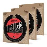 Classical Guitar Strings Pro Arte Silver/Clear Normal EJ45-3D 3set Pack