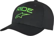 Alpinestars 1211810101060LX Ride Transfer Hat L/XL Black/Green