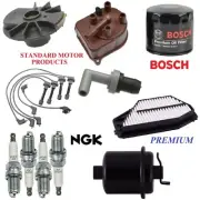 Tune Up Kit Filters PCV Cap Rotors Wires for Honda Accord DX; LX; SE; 2.2L 1997