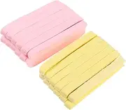 Facial Cleansing Puff Sponges Set of 24 Round Face Cleaning Pads Gentle on Skin for Makeup Removal Easy
