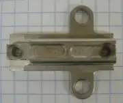 GRASS SLIDE-ON BASEPLATE #962498, 5mm HEIGHT, WING TYPE, WITH WOOD SCREWS