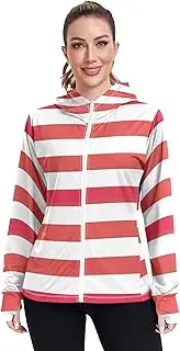 [GAIGEO] Liberia Flag Rash Guard for Women Swim Long Sleeve Tops UPF 50+ Quick Dry Fit UV Sun Shirts S