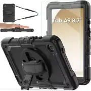 Case Only for Samsung Galaxy Tab A9 [8.7 Inch] 2023 with Tempered Glass Screen