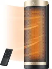 Dreo 1500W Ceramic Heater, Remote, Timer, Oscillating, Portable for Home/Office
