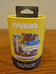 Fabriq Multi-room WIFI Smart Speaker Yellow/Gray Alexa-enabled Voice Service