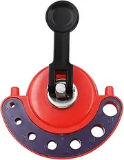 [Oxtxuzdm] 4-12mm Adjustable Glass Openings Locator Drill Bit Ceramic Tile Glass Hole Bit Guide With Vacuum Base Sucker
