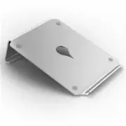 Super Slim Aluminum Fanless Laptop Cooler Stand Pad For Notebook 10-17Inch