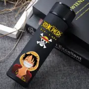 Japan Anime One Piece 304 Stainless Steel Thermos Cup Cartoon Pattern Luffy Roro