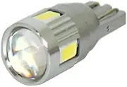 T10 SMD Bulb (15 Bulbs) Wedge Bulb, 6500K, 12/24V, White, 1 Pack