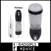 Playboy Pleasure Whirlwind Auto Male Tpe Masturbator Usb 29.5cm Spins Thrusts